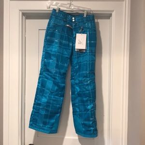 Girls New with tags Spyder ski pants